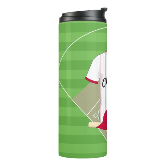 Bouteilles Isothermes Baseball pour enfants mignons (Tourné sur la gauche)