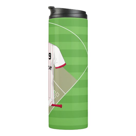 Bouteilles Isothermes Baseball pour enfants mignons (Tourné sur la droite)