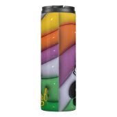 Bouteilles Isothermes Basket Girl 3d Effet gonflé Tumbler (Dos)