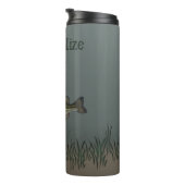 Bouteilles Isothermes Bass Fish Scène personnalisée (Tourné sur la droite)