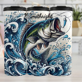 Bouteilles Isothermes Bass Splashing Ocean Waves