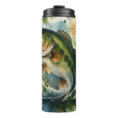 Bouteilles Isothermes Basse à sauter, Aquarelle sauvage (Devant)