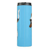 Bouteilles Isothermes Basset hound dessin de chien (Dos)