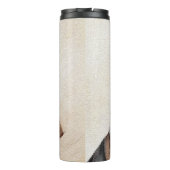 Bouteilles Isothermes Basset Hound Peinture - Cute Original Chien Art (Dos)