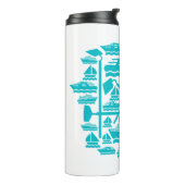 Bouteilles Isothermes Bateaux & Bêches (Tourné sur la gauche)