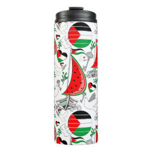 Bouteilles Isothermes Bateaux de la Flottille de la Liberté Mondiale à G