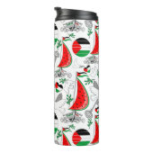 Bouteilles Isothermes Bateaux de la Flottille de la Liberté Mondiale à G (Tourné sur la droite)