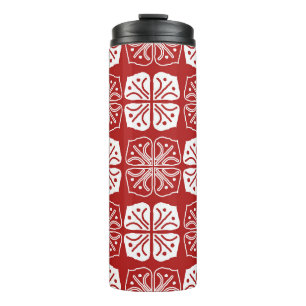 Bouteilles Isothermes Batik vintage indonésien design typique, combinati