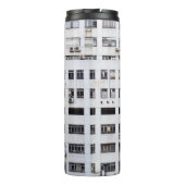 BOUTEILLES ISOTHERMES BÂTIMENT MULTISTORY GRAY AVEC SCRIPT ORIENTAL ROUG (Dos)