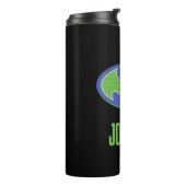 Bouteilles Isothermes Batman | Symbole pourpre et vert (Tourné sur la gauche)