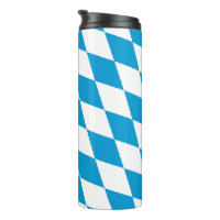 Bavière diamant drapeau motif bleu et blanc