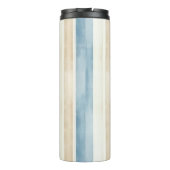 Bouteilles Isothermes Beach Blue Cream Stripes (Dos)