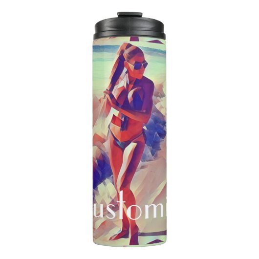 Bouteilles Isothermes Beach Girl Thunder_Cove (Devant)