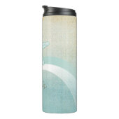 Bouteilles Isothermes Beach House Nautical Starfish Aqua Blue ID623 (Tourné sur la droite)