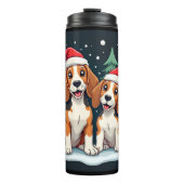 Bouteilles Isothermes Beagle Christmas Dog Owner Xmas Holiday Pajama Lon (Devant)