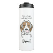 Bouteilles Isothermes Beagle de refroidissement avec Bubblegum mignon ch (Devant)