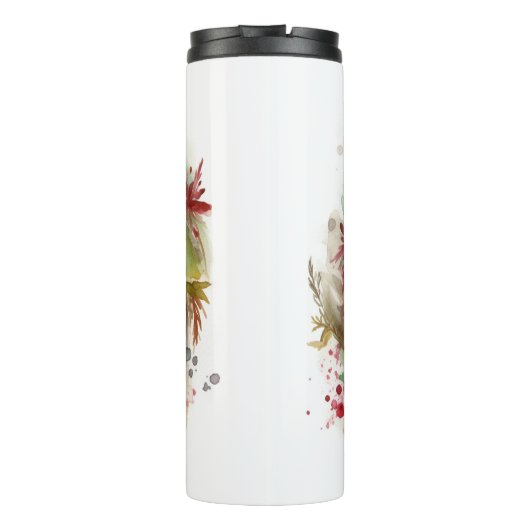 Bouteilles Isothermes Beagle Noël Wreath Festive Pup (Dos)