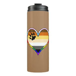 Bouteilles Isothermes Bear Pride Coeur Tumbler Thermal