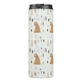 Bouteilles Isothermes Bears mignonne dans le Motif Woods (Dos)