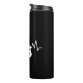 Bouteilles Isothermes Beat cardiaque de guitare acoustique (Tourné sur la droite)