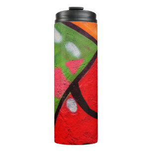 Bouteilles Isothermes Beau art de rue de graffiti. Couleur Abstraite c