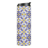 Bouteilles Isothermes 💙 💛 Beau Azulejos bleu et jaune (Tourné sur la gauche)