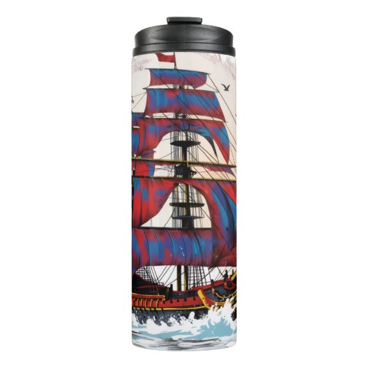 Bouteilles Isothermes Beau bateau DigitalArt (Devant)