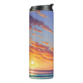 Bouteilles Isothermes Beau bleu Turquoise Ocean Sunset (Tourné sur la gauche)