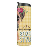 Bouteilles Isothermes Beau Boxer (Tourné sur la droite)