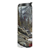Bouteilles Isothermes Beau Estes Park Colorado Winter Stream (Tourné sur la gauche)