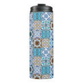 Bouteilles Isothermes 🤩 Beau mélange d'Azulejos (Devant)