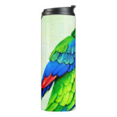 Bouteilles Isothermes Beau Motif de perroquet coloré (Tourné sur la gauche)