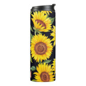 Bouteilles Isothermes Beau motif de tournesols (Tourné sur la gauche)