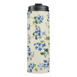 Bouteilles Isothermes Beau motif fleuri sans soudure