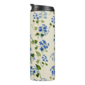 Bouteilles Isothermes Beau motif fleuri sans soudure (Tourné sur la droite)