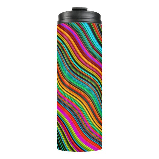 Bouteilles Isothermes Beau Motif multicolore coloré (Devant)