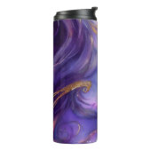 Bouteilles Isothermes Beau Motif violet torride sans joint (Tourné sur la gauche)