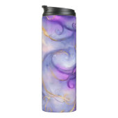 Bouteilles Isothermes Beau Motif violet torride sans joint (Tourné sur la droite)