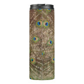 Bouteilles Isothermes Beau paon (Dos)