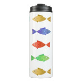 Bouteilles Isothermes Beau poisson de mer coloré (Devant)