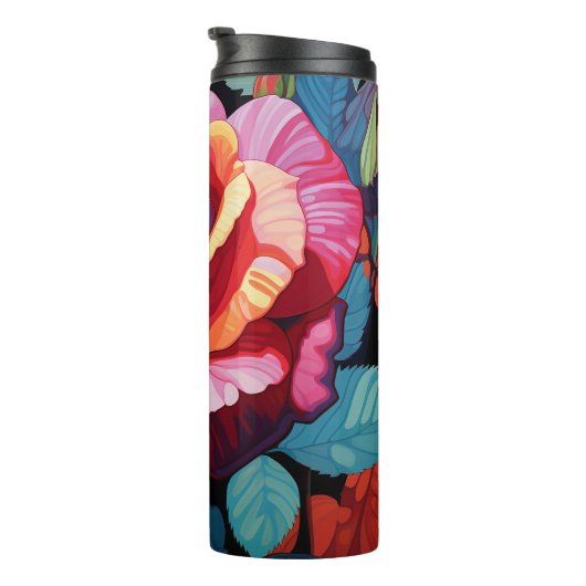 Bouteilles Isothermes Beau Rose Moderns Day Custom Tumbler (Tourné sur la droite)