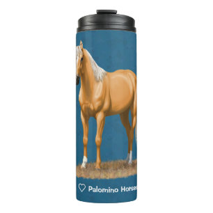 Bouteilles Isothermes Beau Stallion Cheval Palomino Quarter