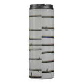 Bouteilles Isothermes Beaucoup d'hommes vont à la pêche Barres gris (Dos)