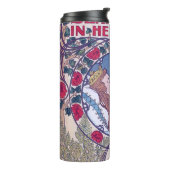 Bouteilles Isothermes Beauté dormante, Art de couverture, Van Caspel (Tourné sur la gauche)