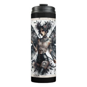 Bouteilles Isothermes Beauté foncée Gothique asiatique Fée Tatouages & W