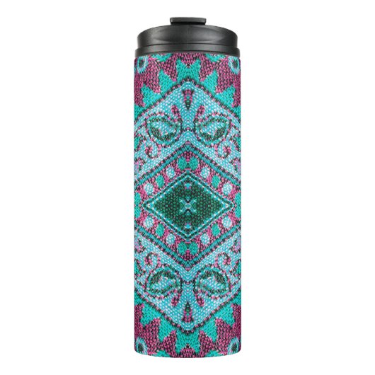 Bouteilles Isothermes Beautiful, arab, arabic, arabian, arabesque fabric (Devant)