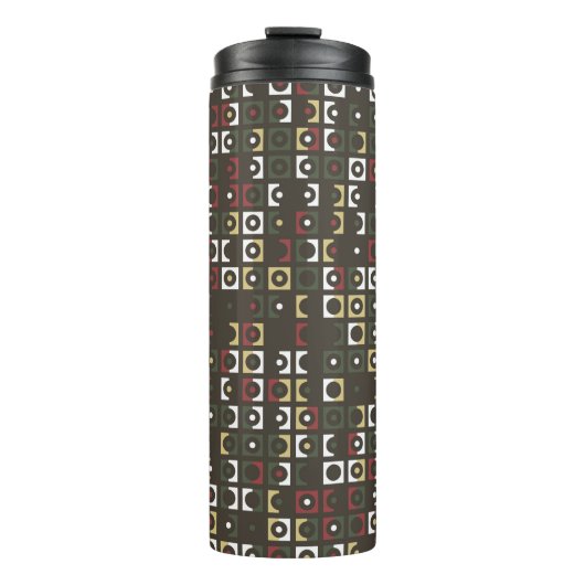 Bouteilles Isothermes Beautiful geometric pattern design abstract, art,  (Devant)