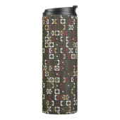 Bouteilles Isothermes Beautiful geometric pattern design abstract, art,  (Tourné sur la gauche)