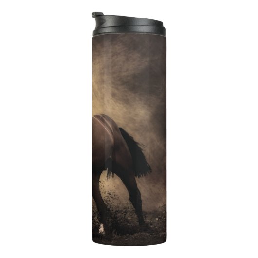Bouteilles Isothermes Beautiful horse throw pillow (Tourné sur la droite)
