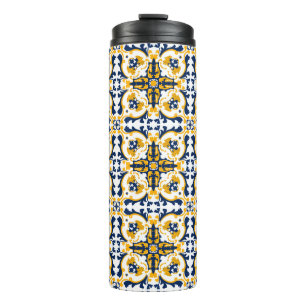 Bouteilles Isothermes 💙💛 Beaux azulejos bleus et jaunes